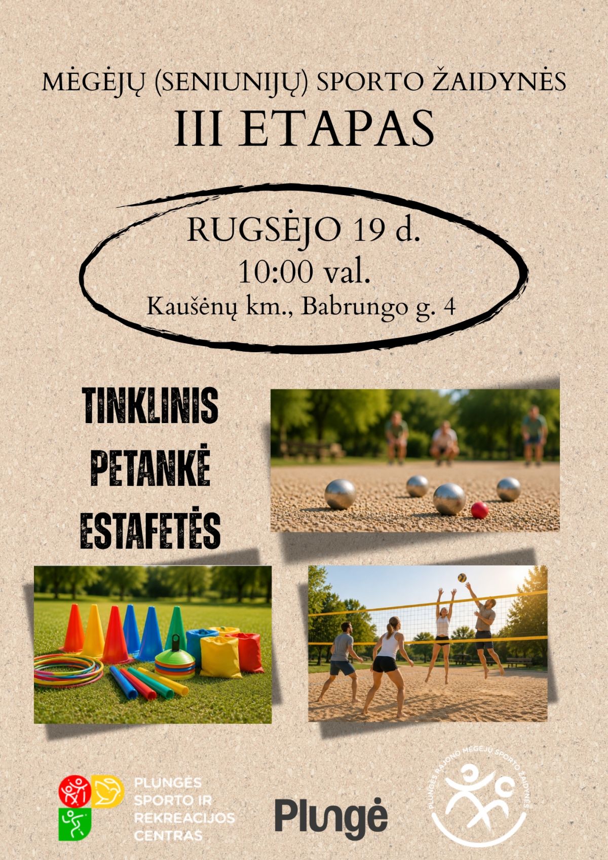 Plungės rajono mėgėjų (seniunijų) sporto žaidynės III etapas