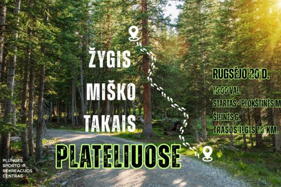 Žygis miško takais Plateliuose „Ruduo“