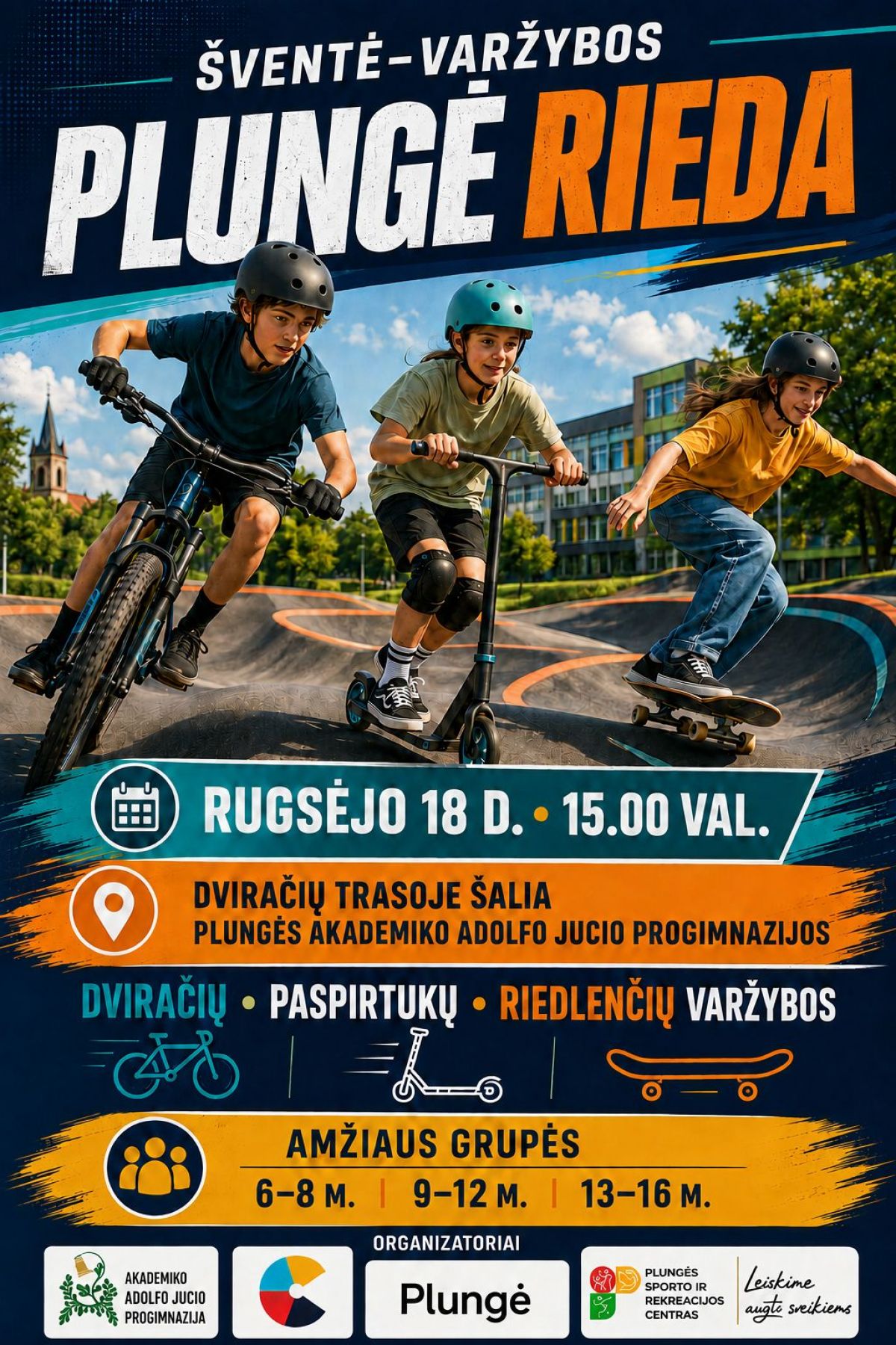 Varžybos „Plungė rieda“