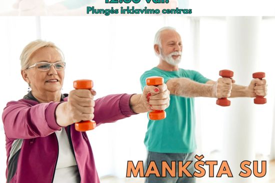 Mankšta trečiojo amžiaus universiteto bendruomenei
