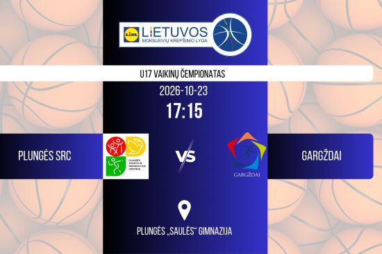 MKL U17 PLUNGĖS SRC - GARGŽDAI